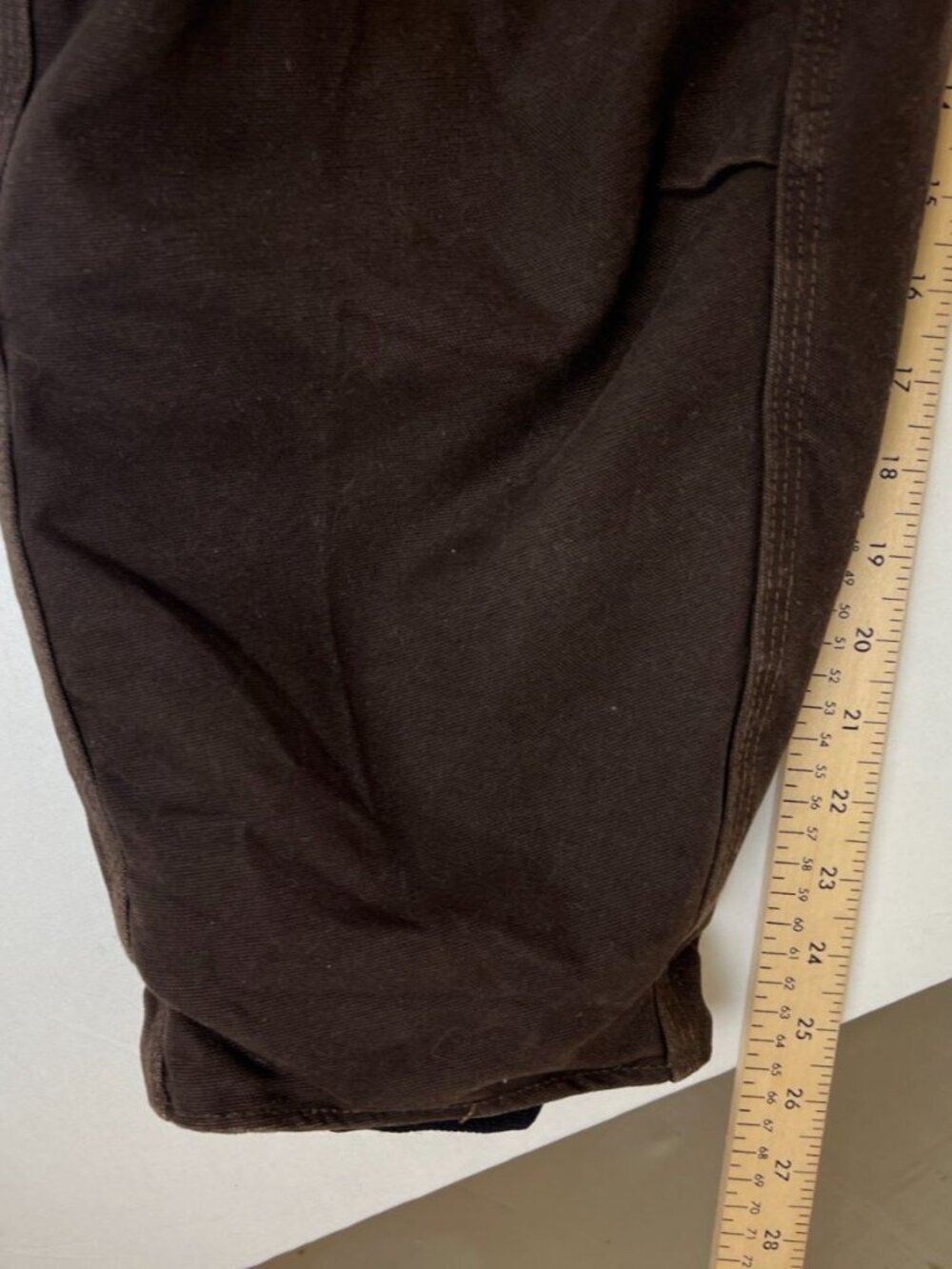 Carhartt Men 4XL Regular C26 DKB Arctic Traditional Coat Duck Canvas Brown Quilt - Picture 10 of 10